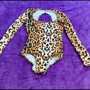 Leopard leotard